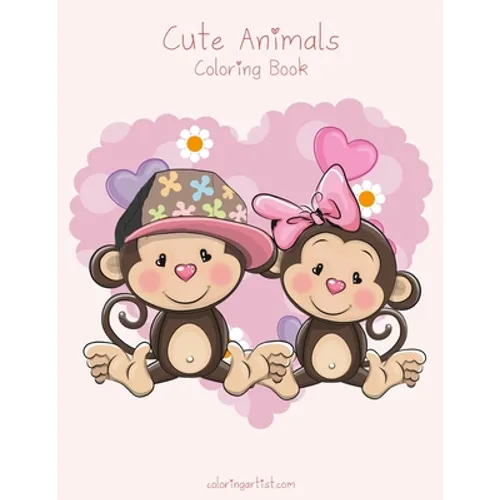 Cute Animals Coloring Book 1