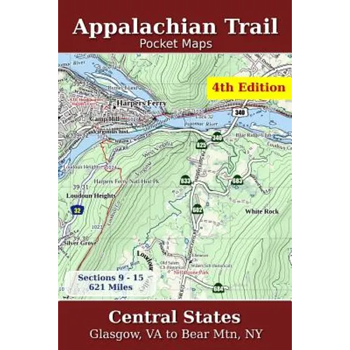 Appalachian Trail Pocket Maps - Central States