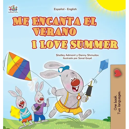 I Love Summer (Spanish English Bilingual Children's Book)