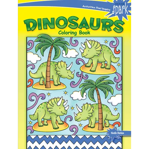 Spark Dinosaurs Coloring Book