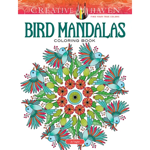 Creative Haven Bird Mandalas Coloring Book