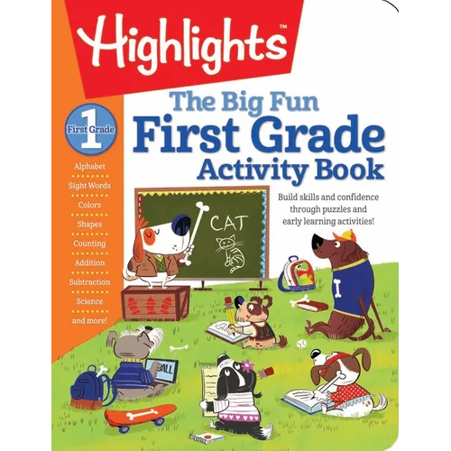 First Grade Big Fun Workbook: 256-Page Activity Workbook for First Graders, Vocabulary, Math, Science and More