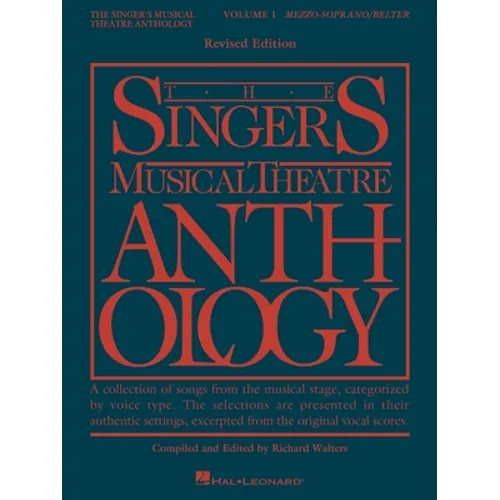 The Singer's Musical Theatre Anthology - Volume 1: Mezzo-Soprano/Belter Book Only