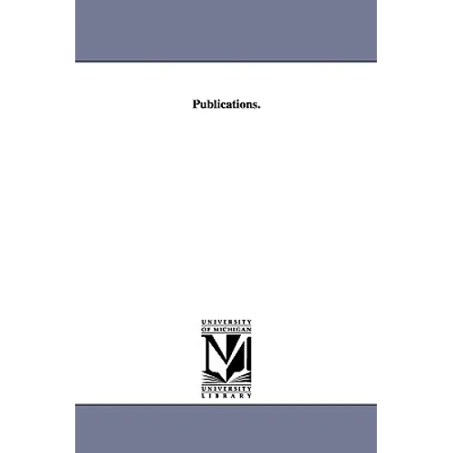 Publications.