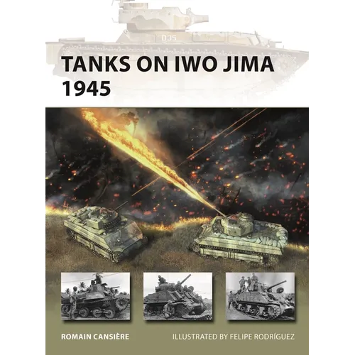 Tanks on Iwo Jima 1945