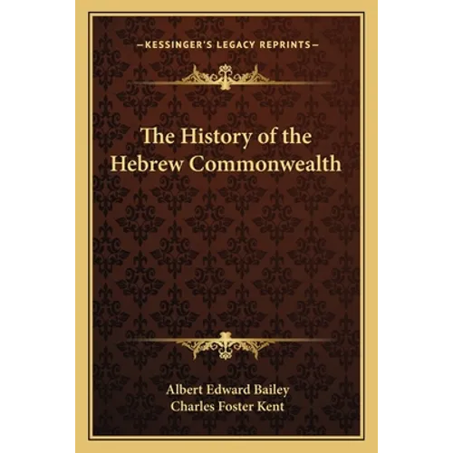 The History of the Hebrew Commonwealth
