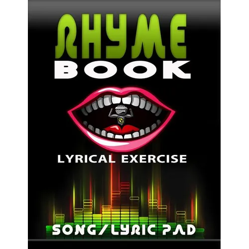Lyrical Exercise My Rhyme Book Song/Lyric Pad