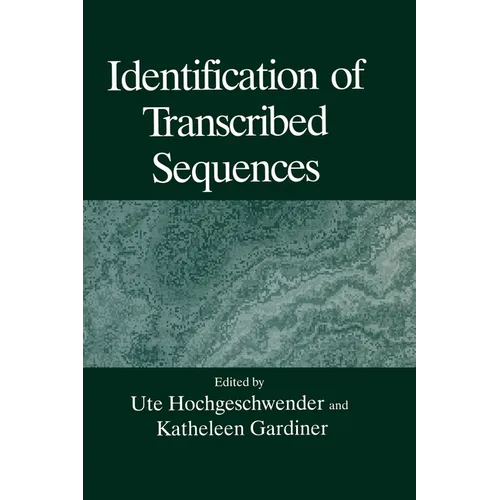 Identification of Transcribed Sequences