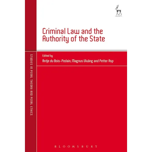 Criminal Law and the Authority of the State