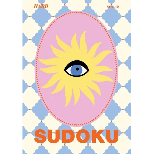 Hard Sudoku: Pretty Travel Size Sudoku Puzzle Book A5 Size - Mediterranean Summer Set