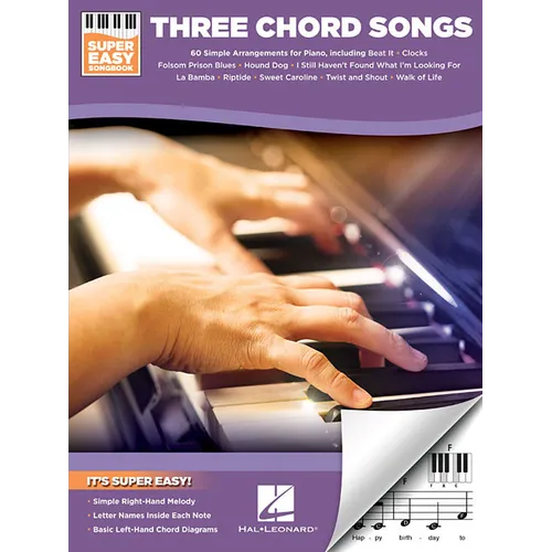 Three Chord Songs - Super Easy Songbook
