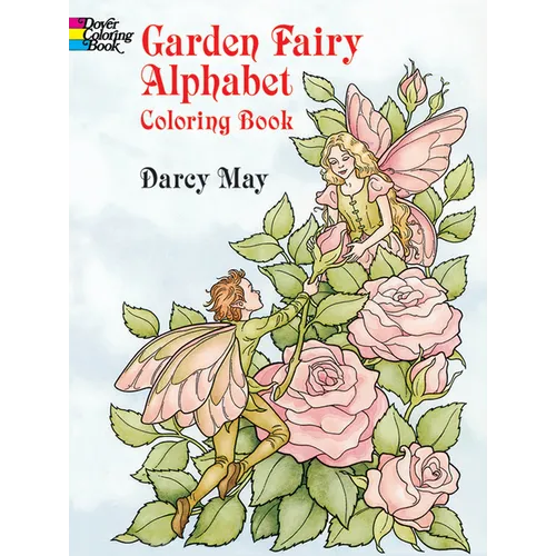Garden Fairy Alphabet Coloring Book