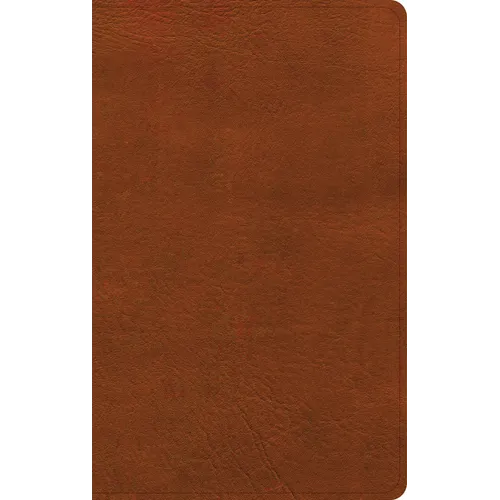 NASB Single-Column Personal Size Bible, Burnt Sienna Leathertouch