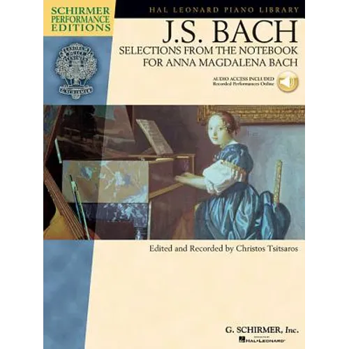 Selections from the Notebook for Anna Magdalena Bach Book/Online Audio [With CD]
