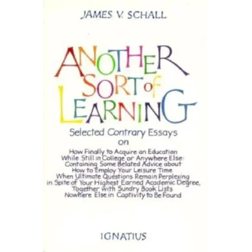 Another Sort of Learning