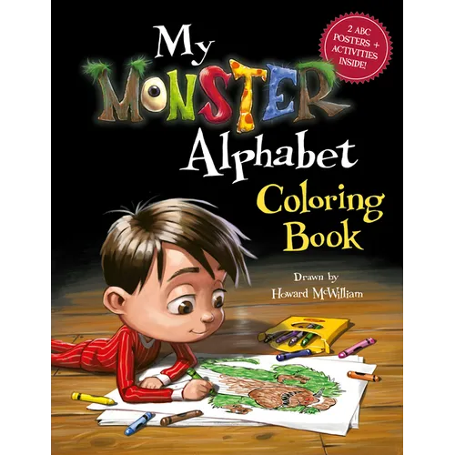 My Monster Alphabet Coloring Book
