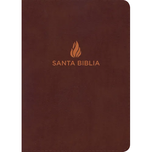 Rvr 1960 Biblia Compacta Letra Grande, Marrón Piel Fabricada