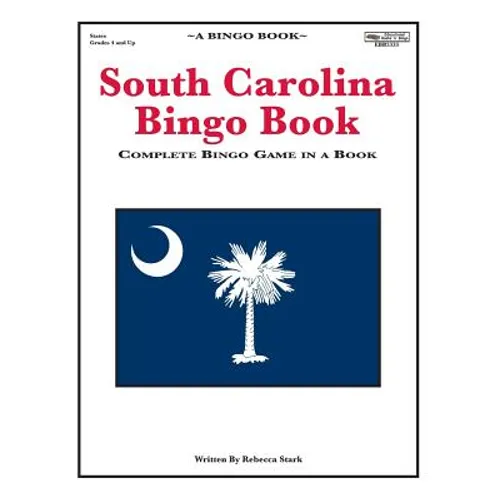 South Carolina Bingo Book: Complete Bingo Game In A Book