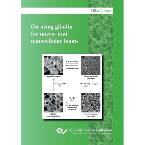 On using gliadin for micro- and nanocellular foams