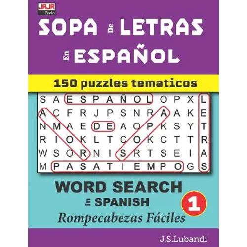 SOPA de LETRAS en ESPAÑOL (WORD SEARCH in SPANISH)