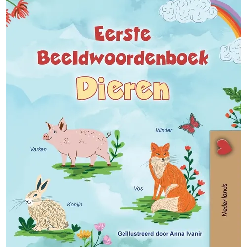 First Picture Dictionary - Animals (Dutch Children's Book)
