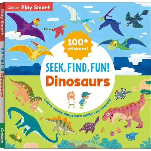 Seek, Find, Fun! Dinosaurs