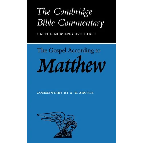 The Gospel According to Matthew