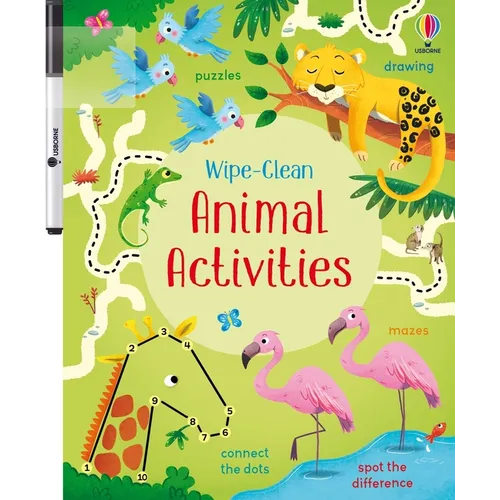 Wipe-Clean Animal Activities