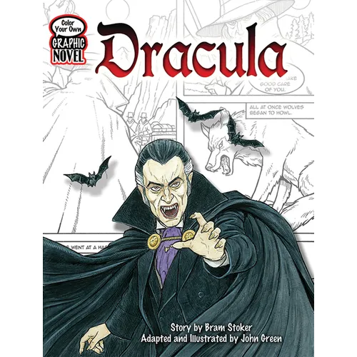 Color Your Own Graphic Novel: Dracula