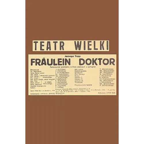 Fräulein Doktor