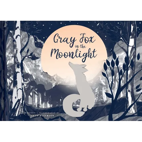Gray Fox in the Moonlight