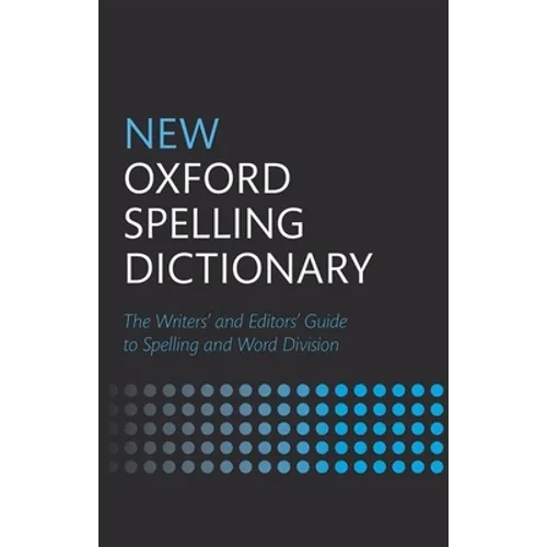 New Oxford Spelling Dictionary