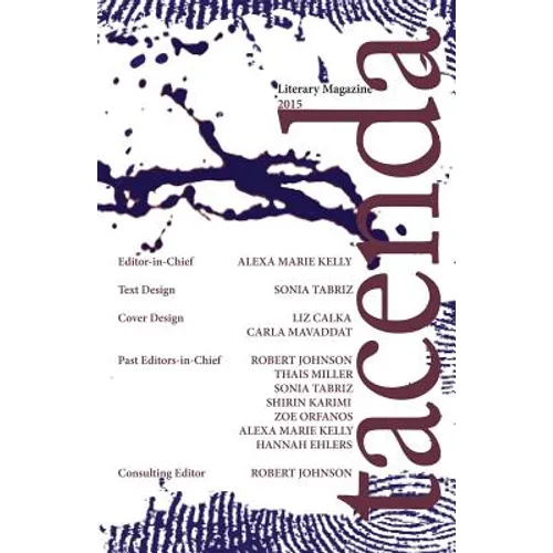 Tacenda Literary Magazine 2015