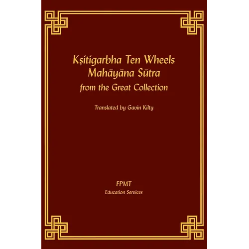 Kshitigarbha Ten Wheels Mahayana Sutra from the Great Collection