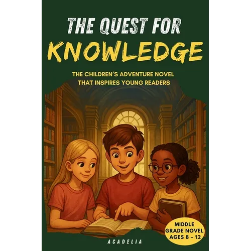 The Quest for Knowledge: An Adventure Chapter Book for Kids Ages 8-12, a Middle Grade Story About Curiosity, Learning, Friendship and Discovery