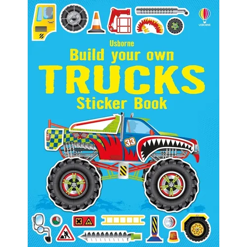 Build Your Own Trucks Sticker Book