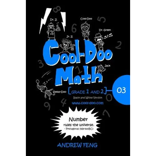 Cool-Doo Math - Grade 1&2 - Vol.03 - Black & White Version