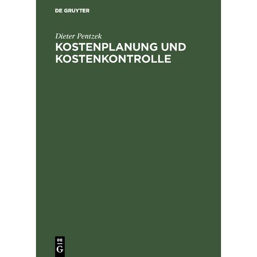 Kostenplanung und Kostenkontrolle