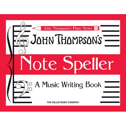 Note Speller: A Music Writing Book