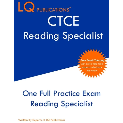 CTCE Reading Specialist: One Full Practice Exam - Free Online Tutoring - Updated Exam Questions