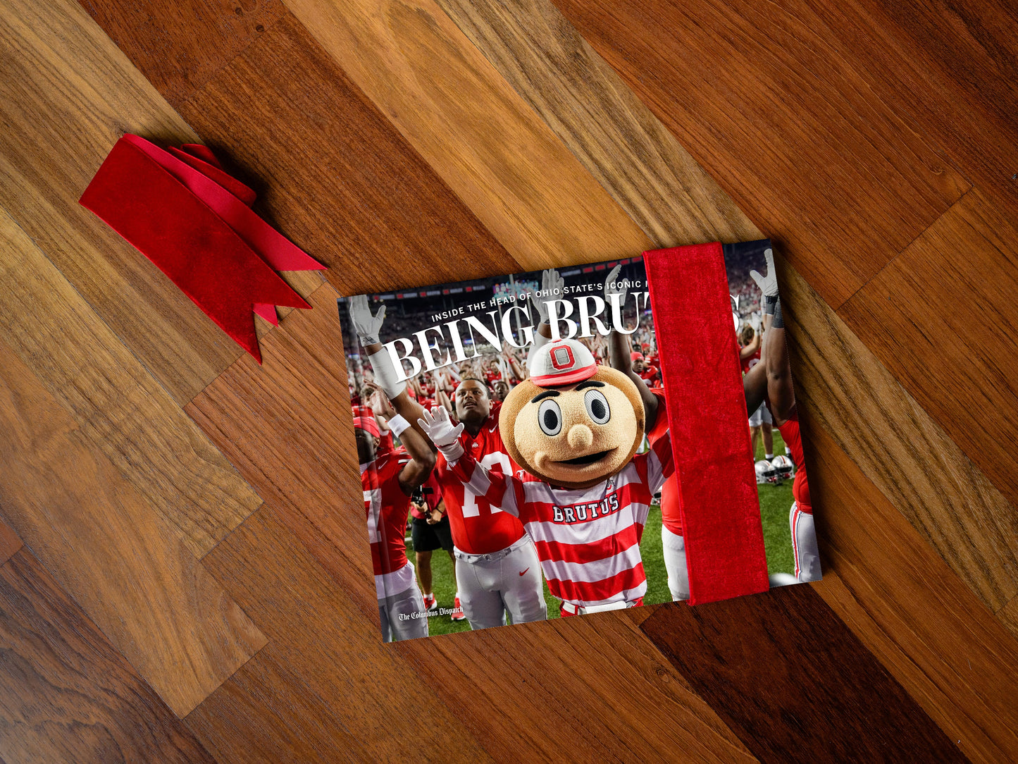 Being Brutus Inside the Head of Ohio State's Iconic Mascot Book - PREORDER ships 11/27/2026