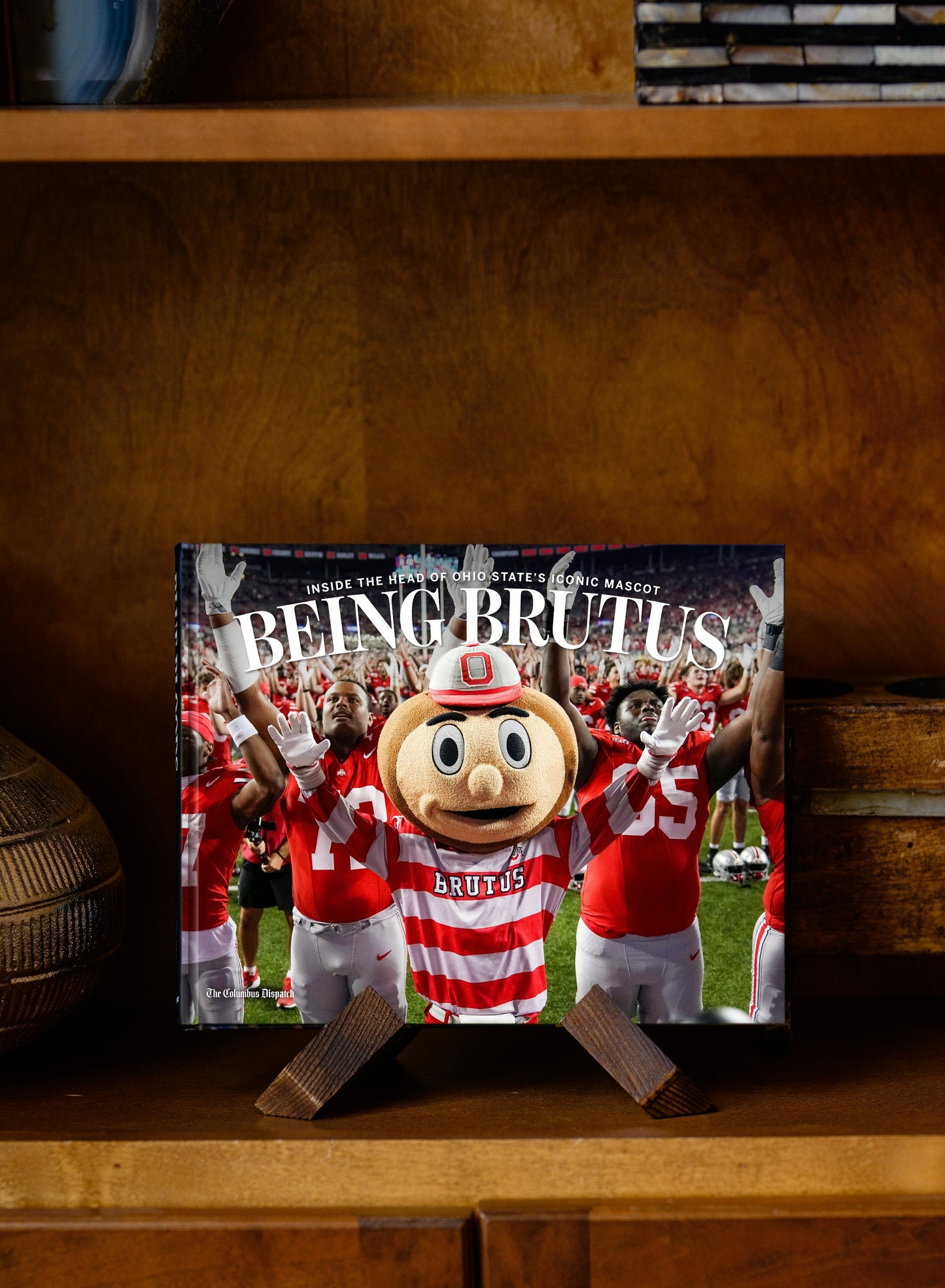 Being Brutus Inside the Head of Ohio State's Iconic Mascot Book - PREORDER ships 11/27/2026