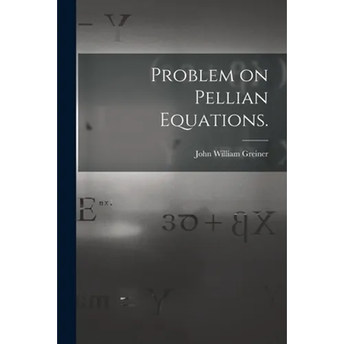 Problem on Pellian Equations.
