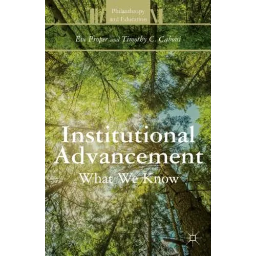 Institutional Advancement: What We Know
