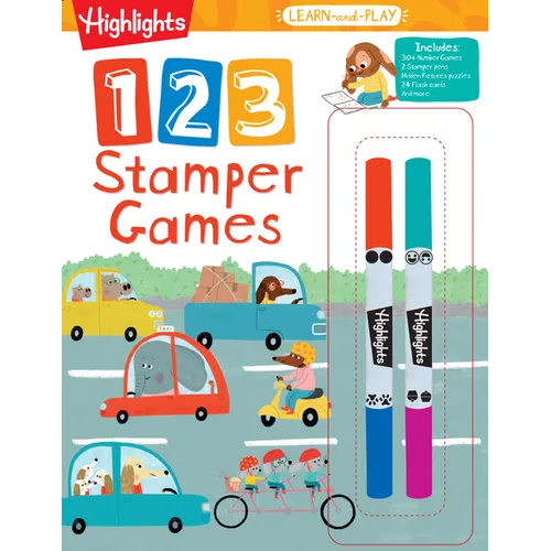 Highlights Learn-And-Play 123 Stamper Games
