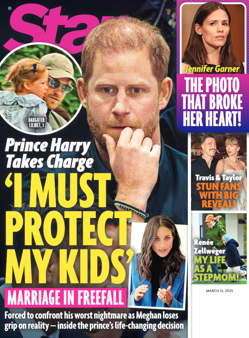 Star - 03.31.25: Prince Harryƒ??s Stand To Protect Kids Amid Marriage ...