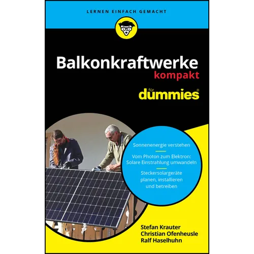 Balkonkraftwerke kompakt für Dummies