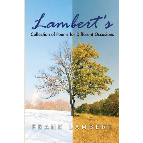 Lambert's Collection of Poems for Different Occasions