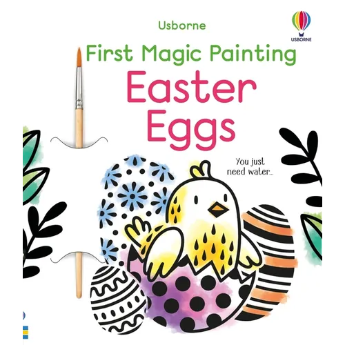 First Magic Painting Easter Eggs