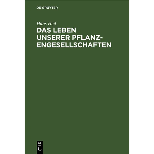 Das Leben unserer Pflanzengesellschaften